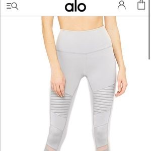 Alo Yoga High Waisted Moto Leggings